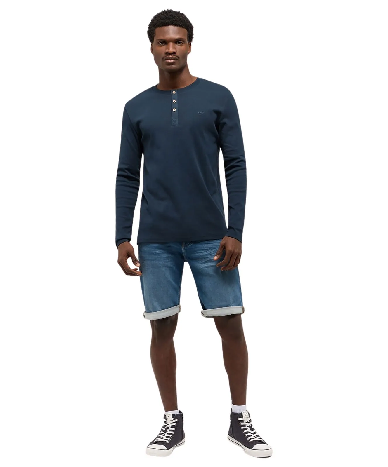 Herren Shirt Arminto von Mustang in Carbon