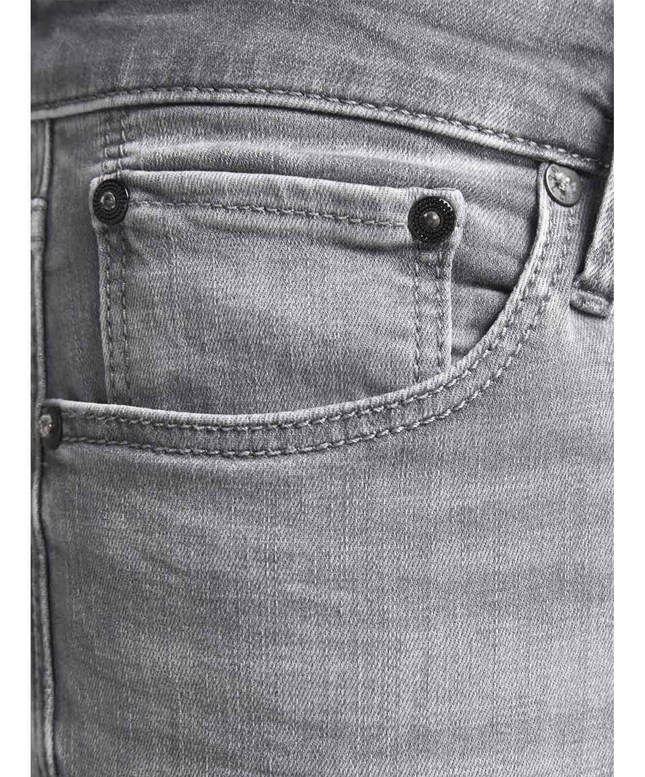 Herren Jeans Glenn Fox von Jack & Jones in Grey Denim