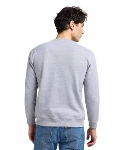 LEE Pullover Crew Sweatshirt in Hellgrau