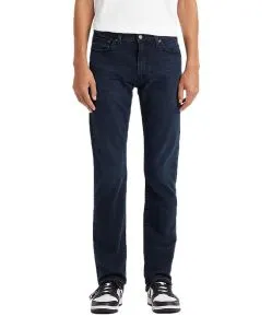 Levi’s 511 Slim fit Jeans in dunkelblauen Stonewash