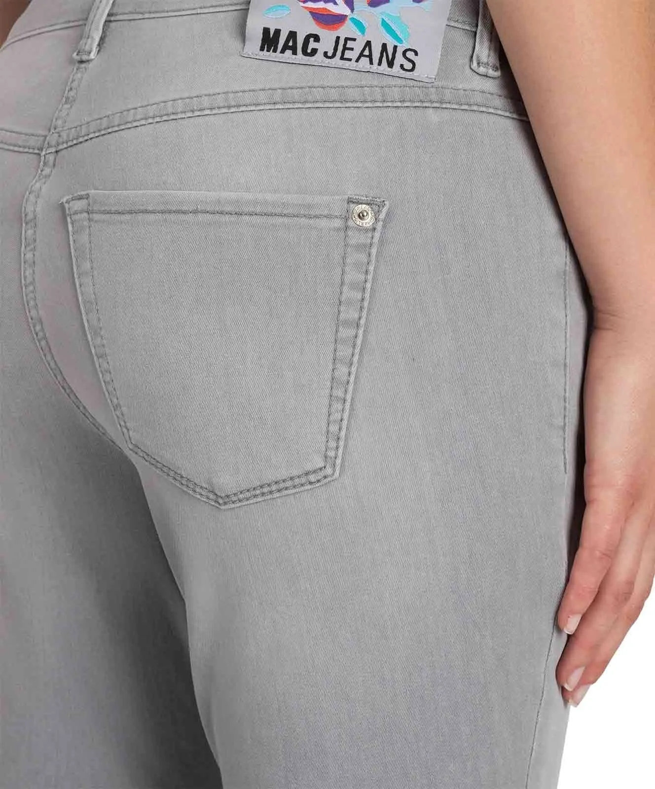 Damen Jeans Dream Summer von MAC in Authentic Light Grey Used