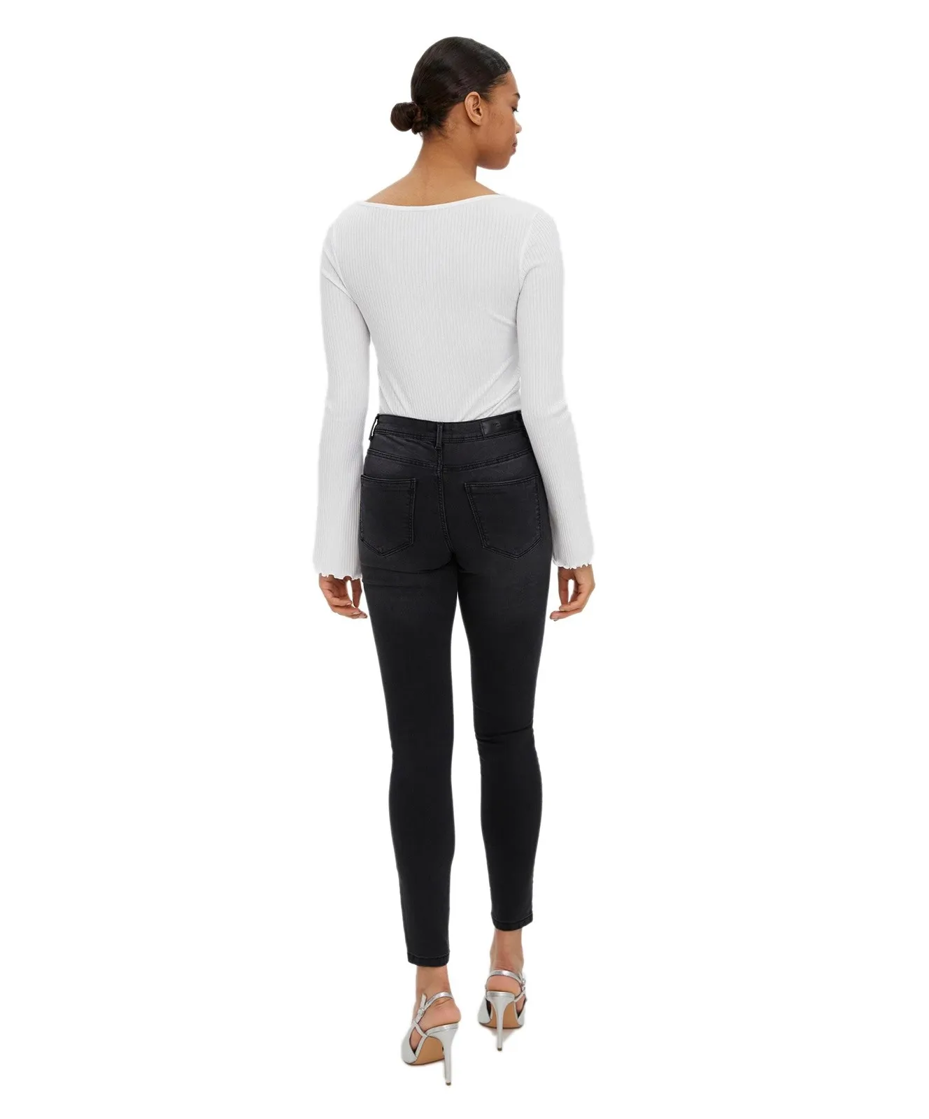 Damen Jeans Tanya von Vero Moda in Black Washed