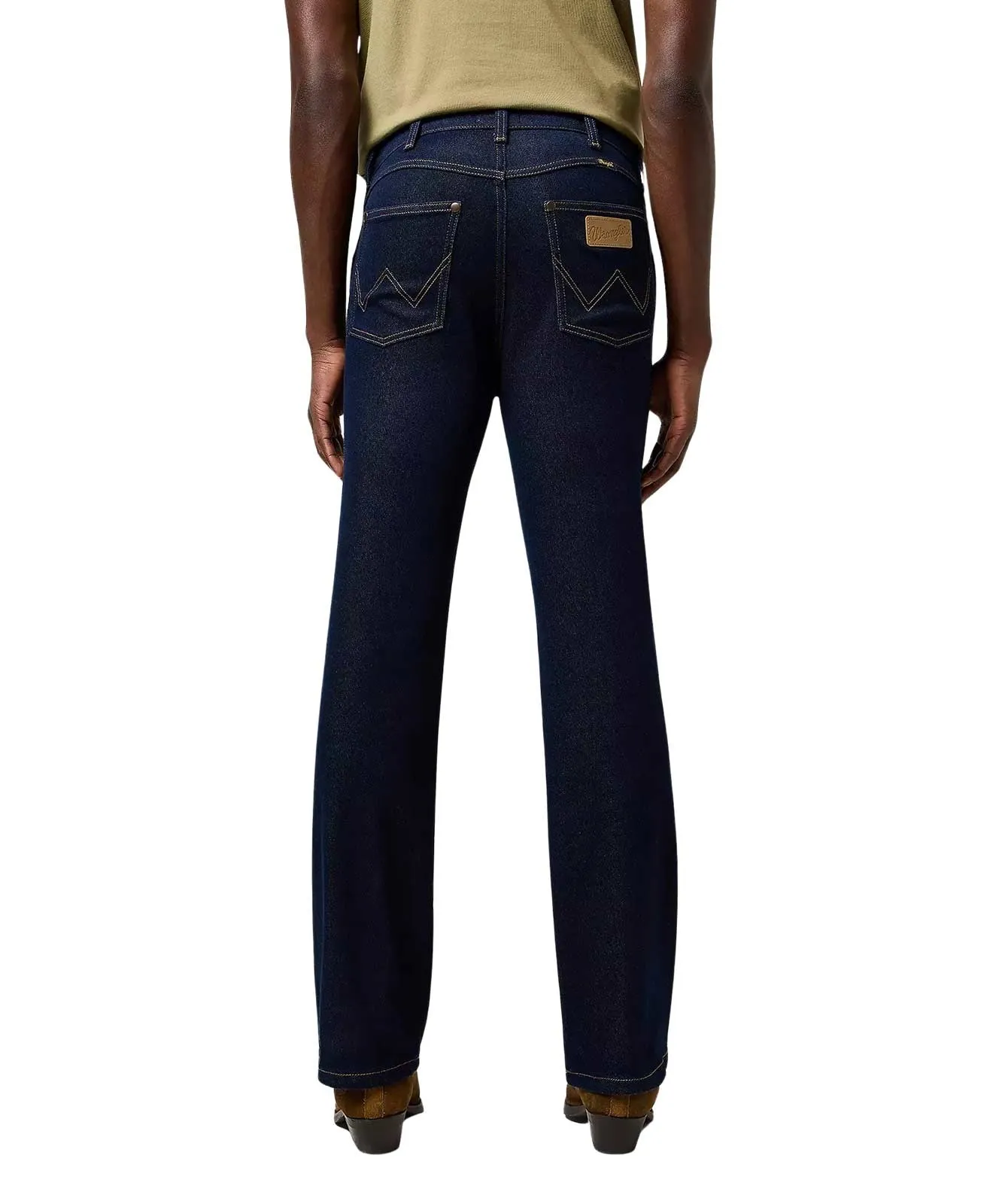 Herren Jeans Wrancher von Wrangler in Moonlight Rinse