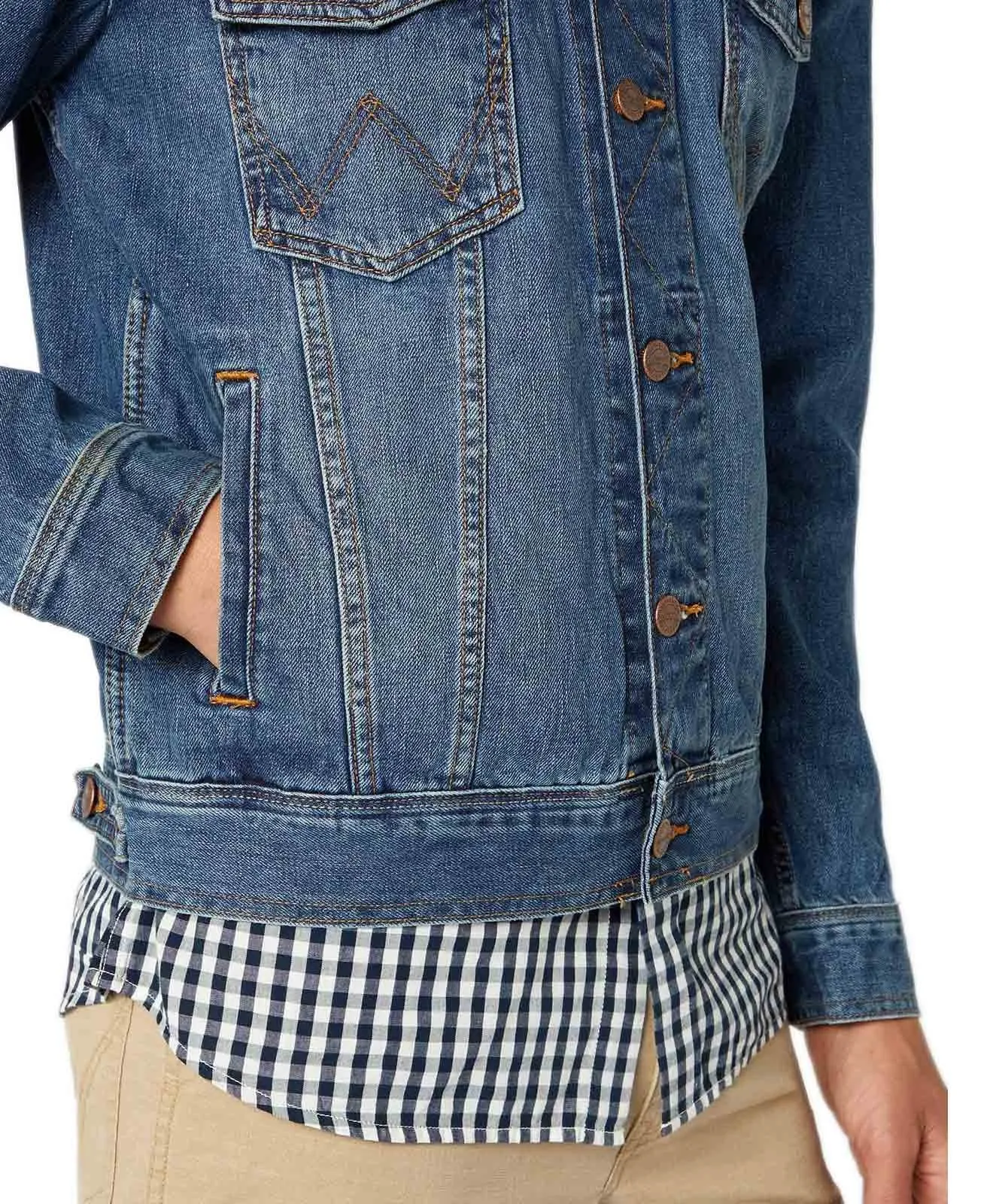 Herren Jacke Classic Jacket von Wrangler in Mid Stone