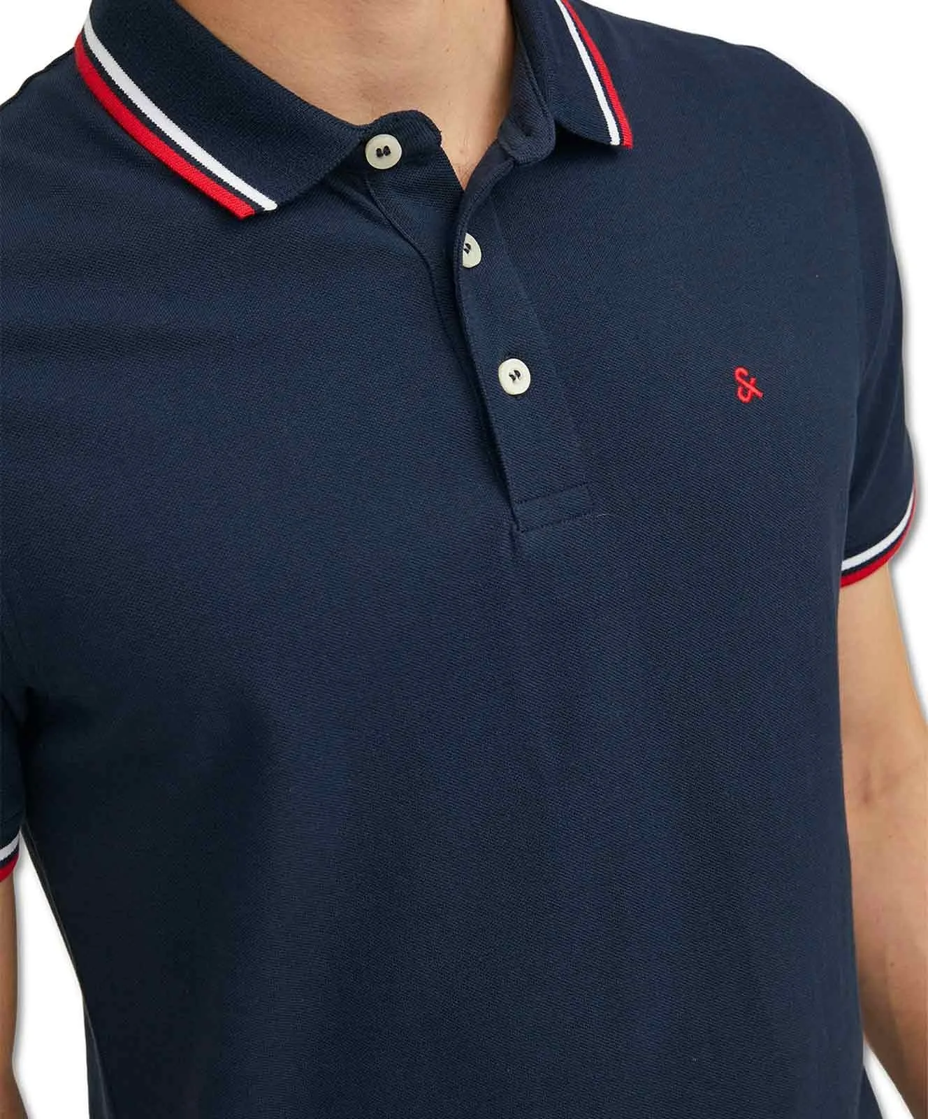 Herren Shirt Epaulos von Jack & Jones in Navy Blazer