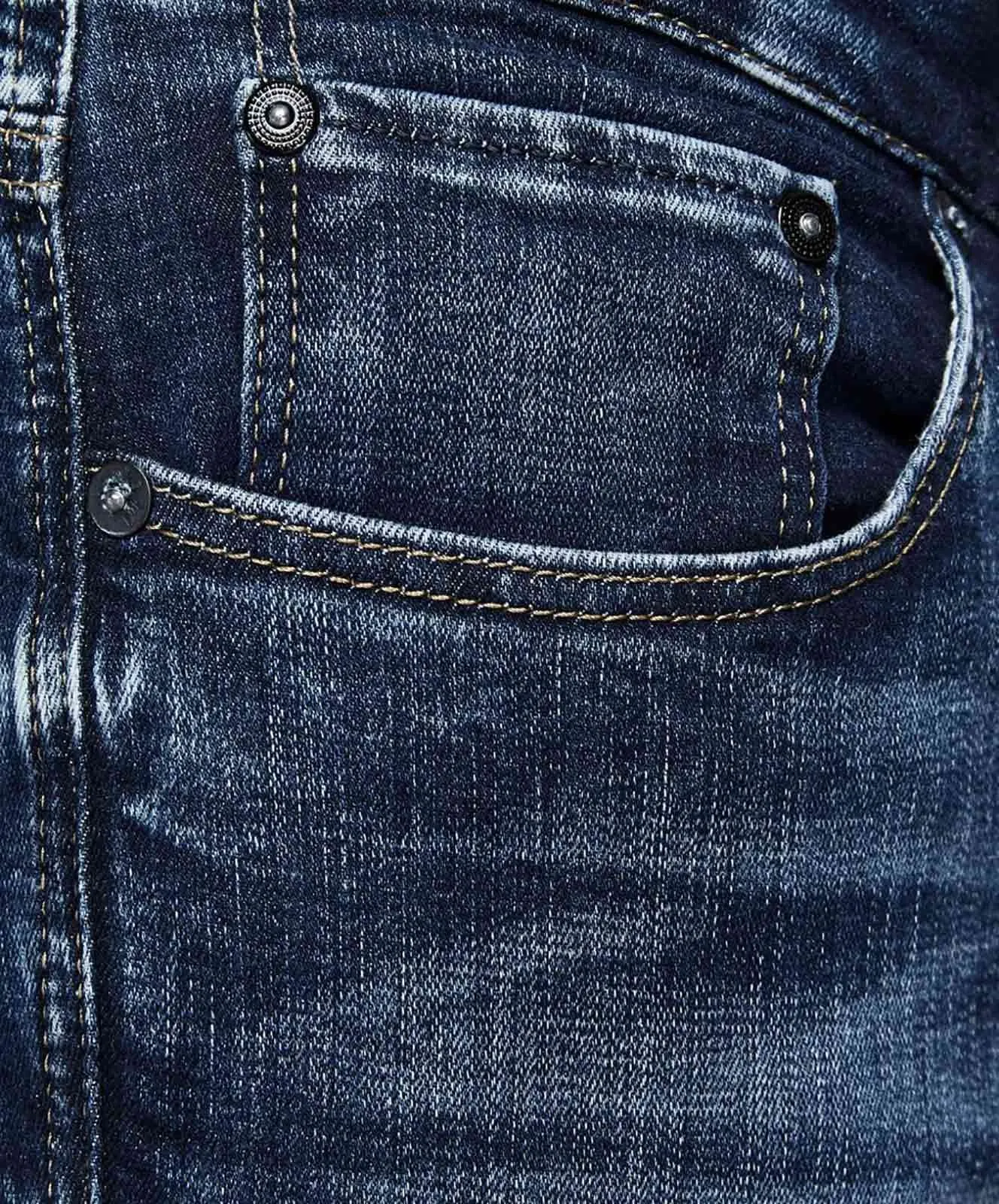 Herren Jeans Glenn Original von Jack & Jones in Blue Denim