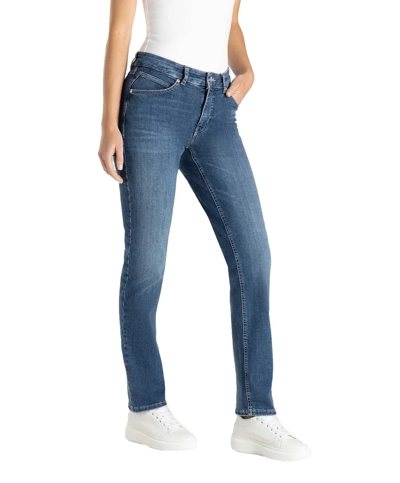 Damen Jeans Melanie von MAC in Simple Wash