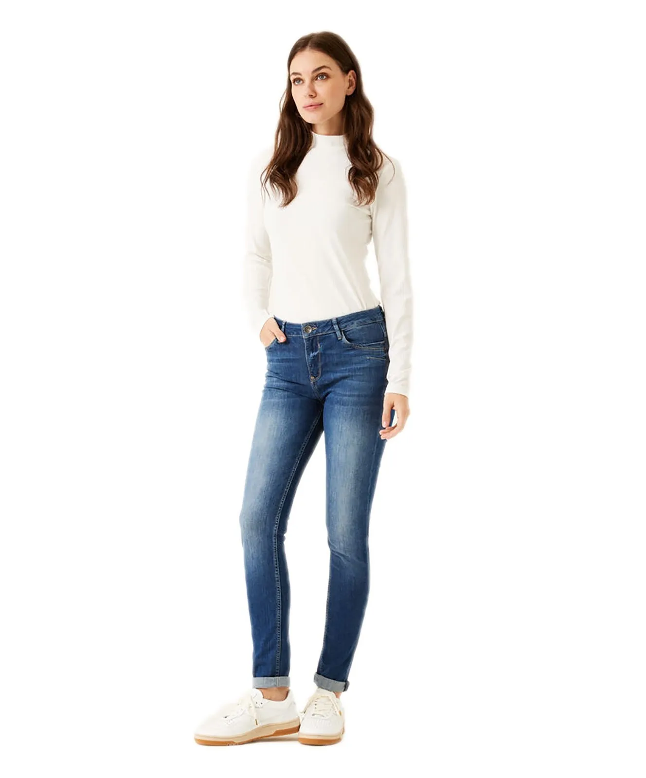 Damen Jeans Celia von Garcia in Medium Used