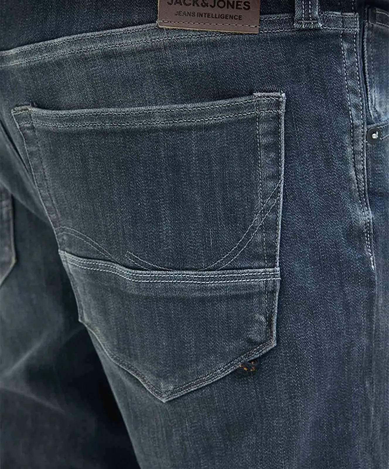 Herren Jeans Glenn Fox von Jack & Jones in Blue Denim