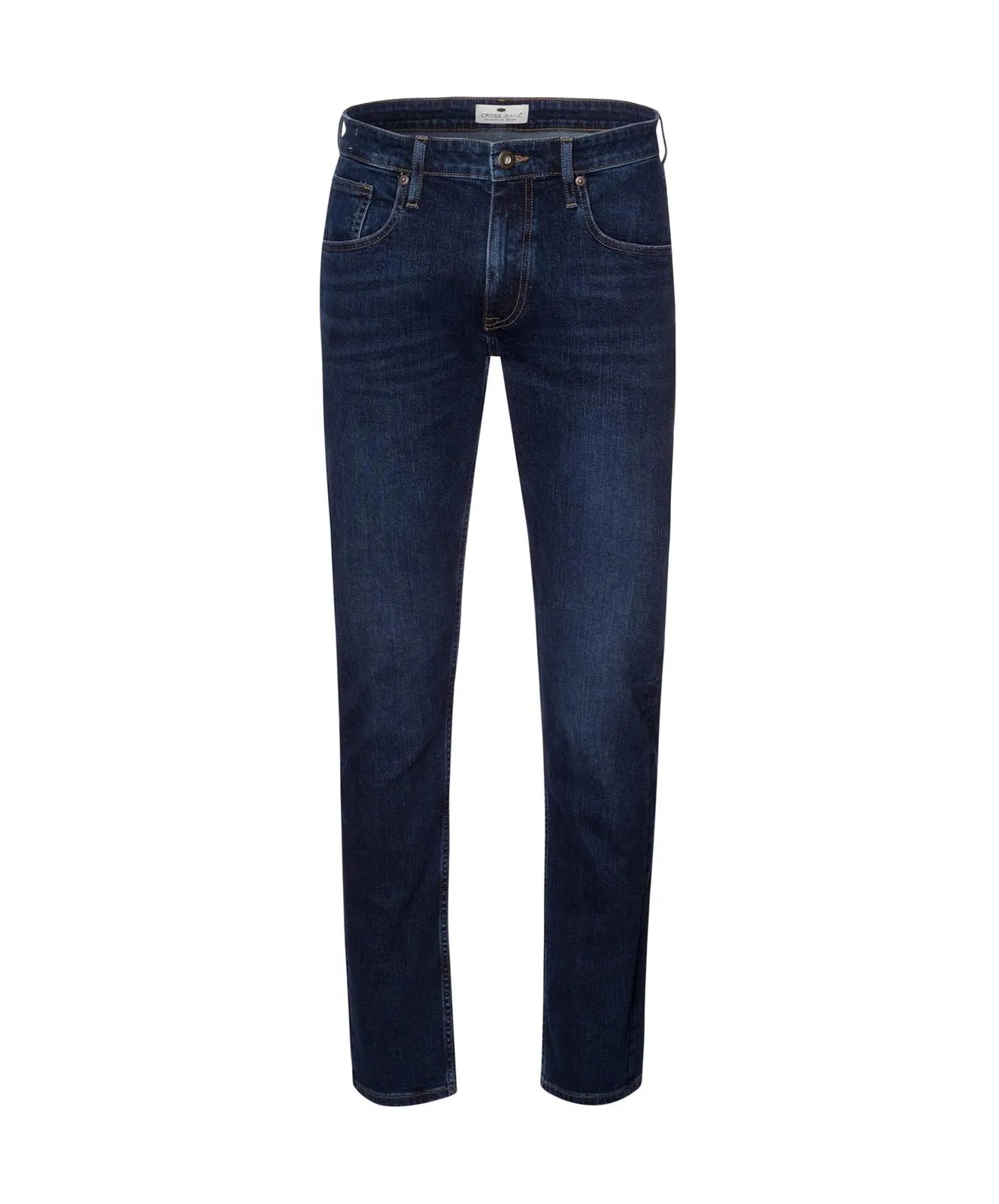 Herren Jeans Damien von Cross in Mid Blue