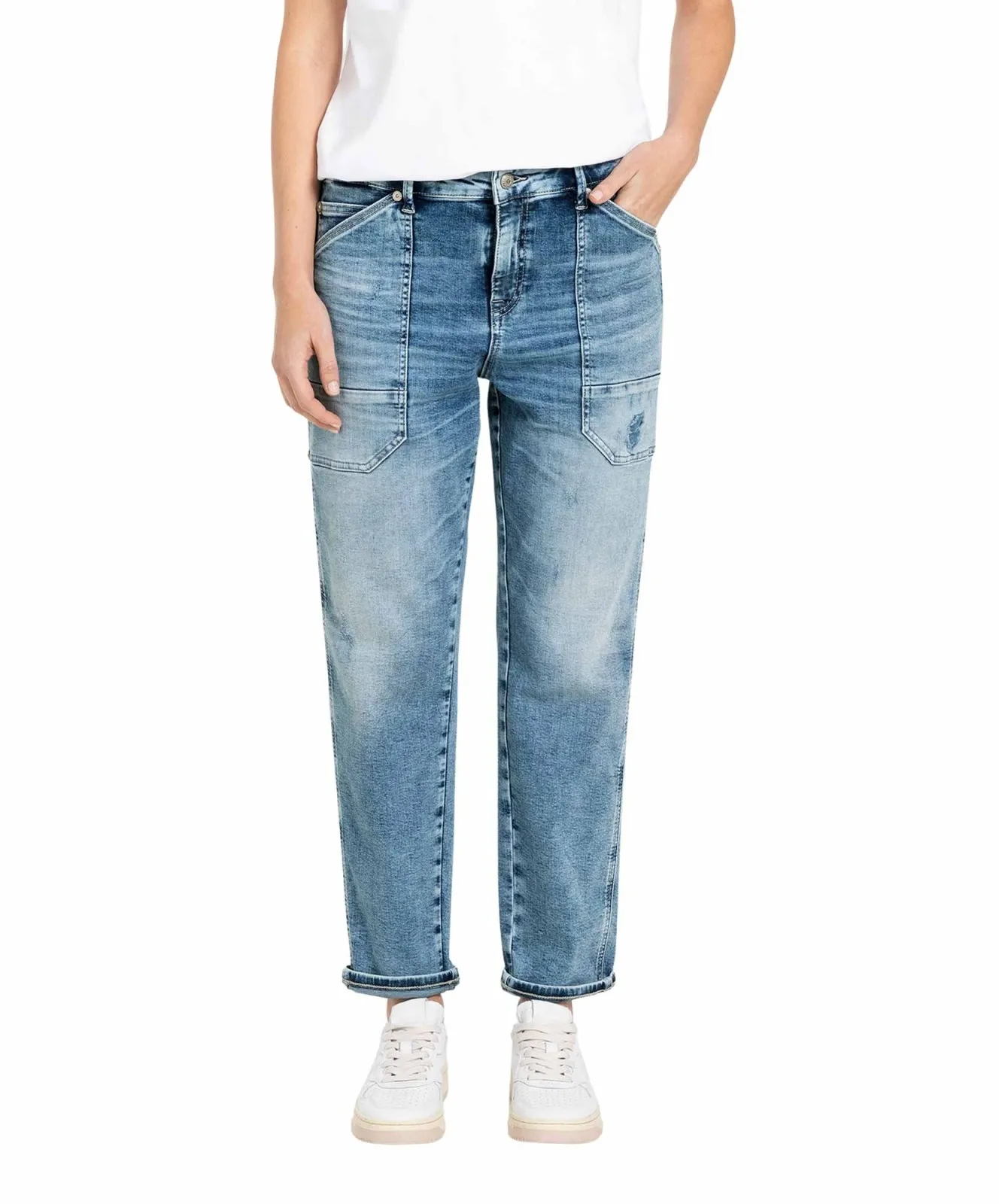 Damen Jeans Iowa Baggy von MAC in Heavy Fashion
