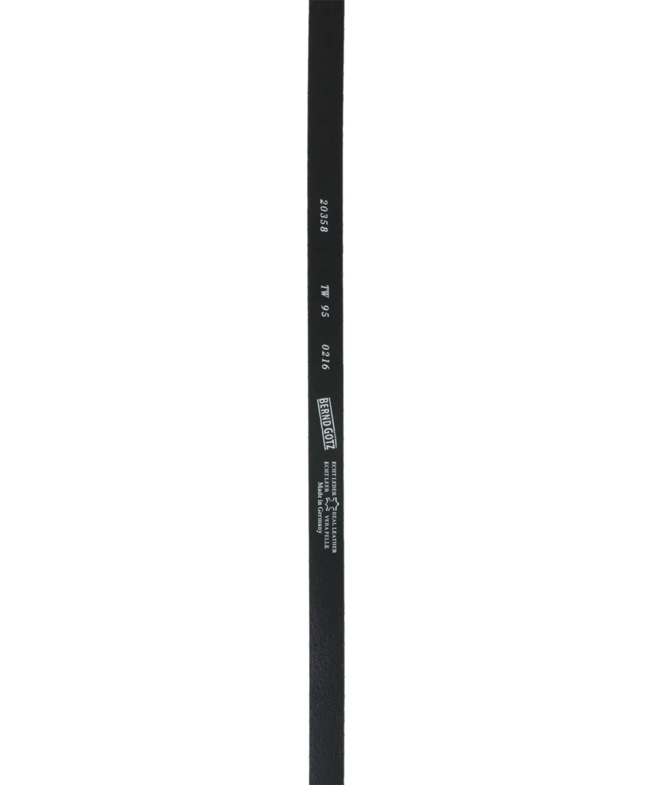 Damen Gürtel 2cm Nappaledergürtel von Bernd Götz in Silber