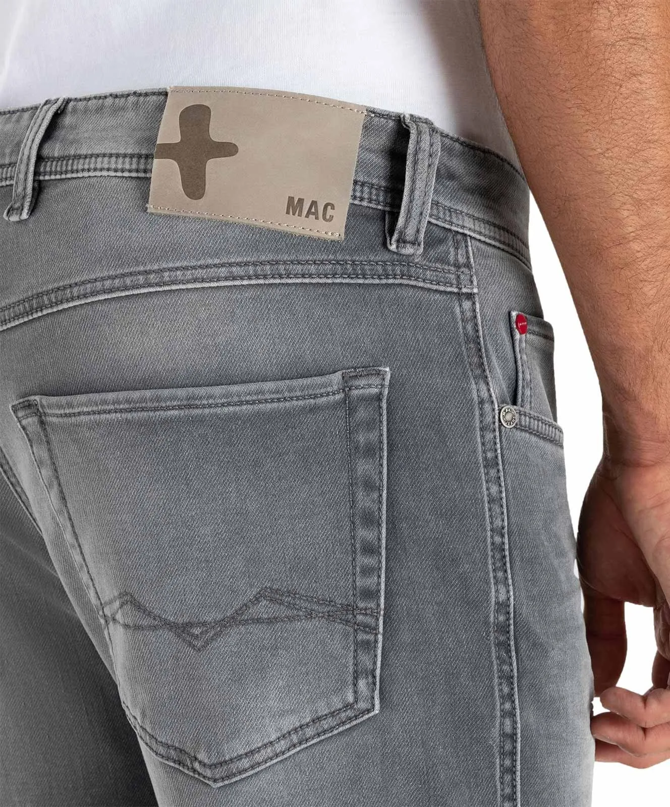 Herren Jeans Jog'n Jeans von MAC in Midgrey Authentic Wash