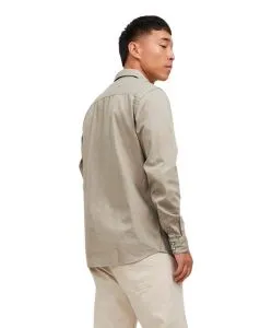 Jack & Jones Jeanshemd Heridan Shirt in Beige