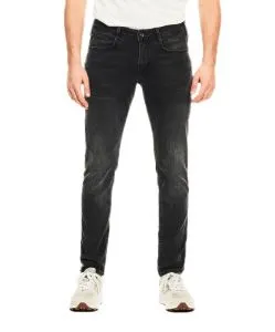 Garcia Herren Jeans Tapered Rocko in dunklem Used Grey