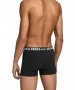 Herren Unterwäsche Sense Trunks 3-Pack von Jack & Jones in Black Black