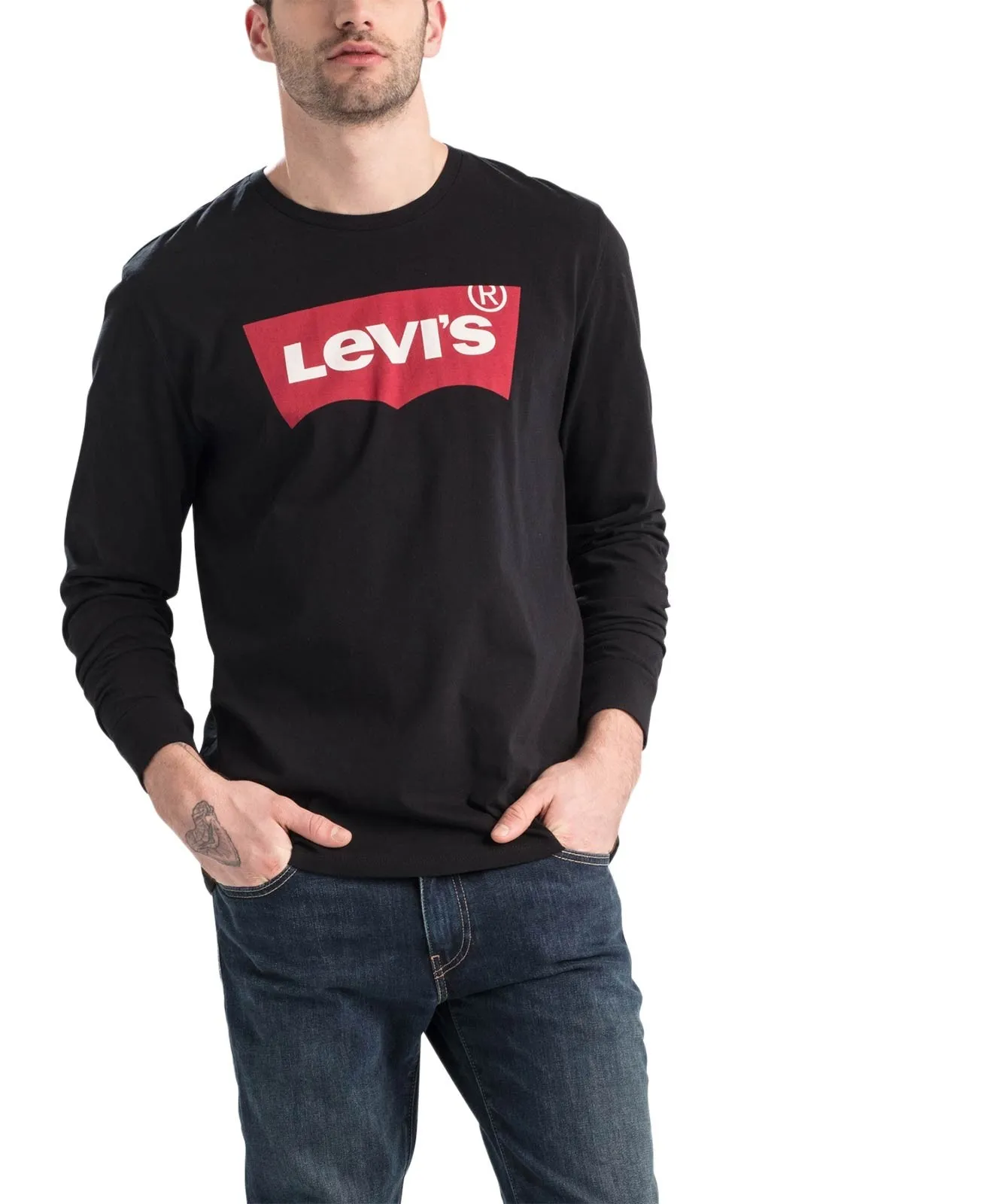 Herren Shirt Graphic Tee  von Levis in Better Black