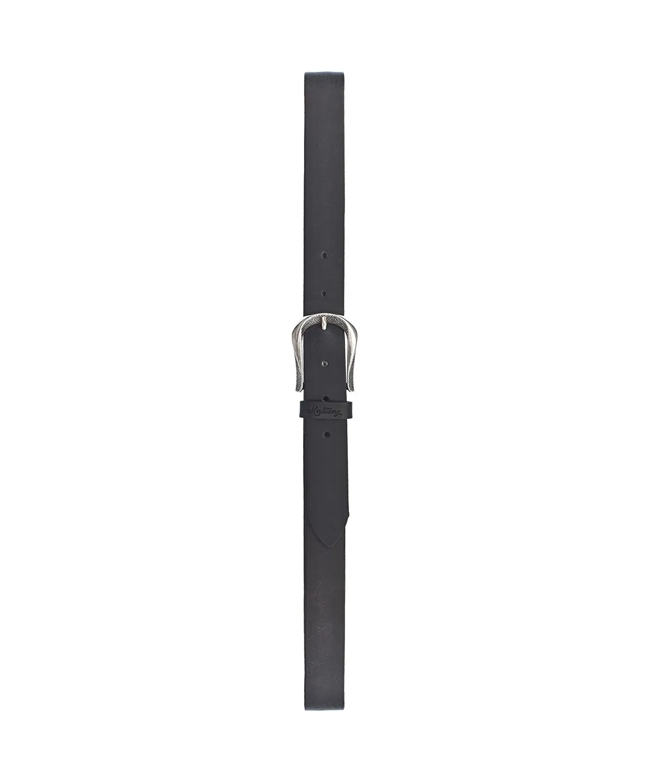 Damen Gürtel 30 mm Ledergürtel mit Schließe von Mustang in Black