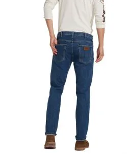Wrangler Greensboro - Darkstone Jeans mit geradem Bein