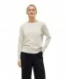 Damen Pullover Doffy von Vero Moda in Birch Melange