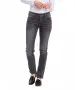 Damen Jeans Anya von Cross in Dark Grey