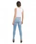 Damen Jeans Alan von Cross in Light Mid Blue Used