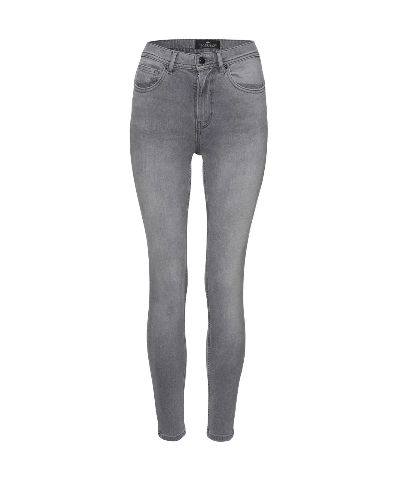 Damen Jeans Judy von Cross in Anthracite