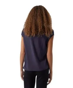 Vero Moda T-Shirt AVA mit Rundhals in Night Sky