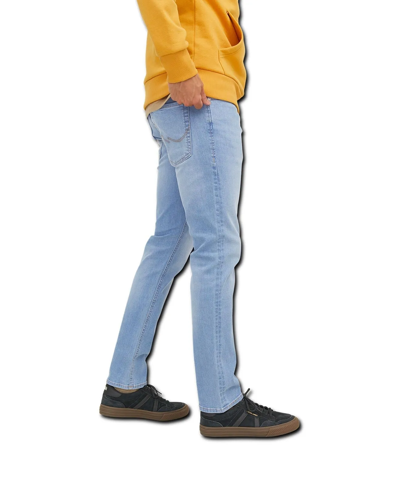 Herren Jeans Glenn Original von Jack & Jones in Blue Denim