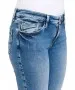 Damen Jeans Lauren von Cross in Light Mid Blue
