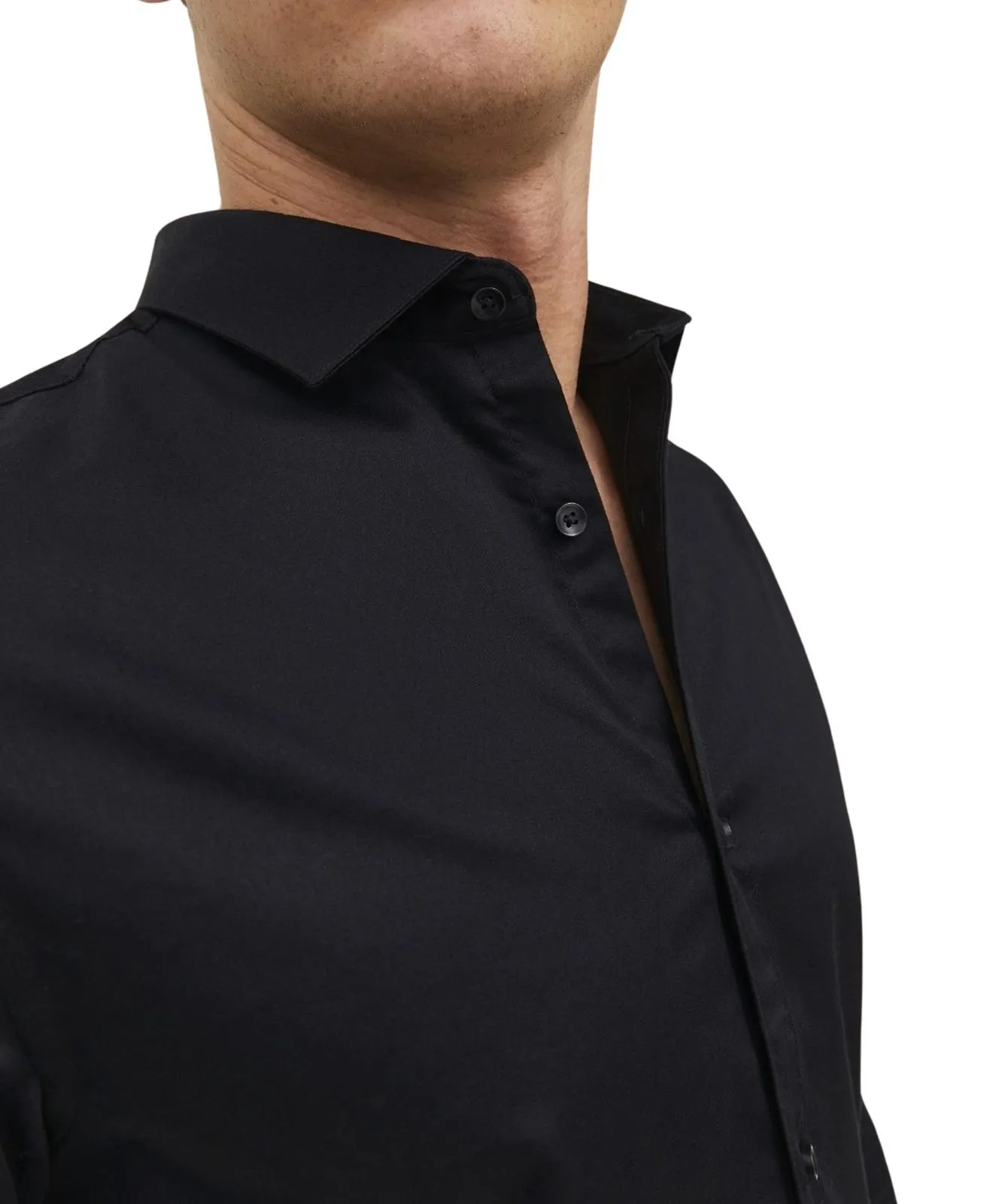 Herren Hemd Parma von Jack & Jones in Black