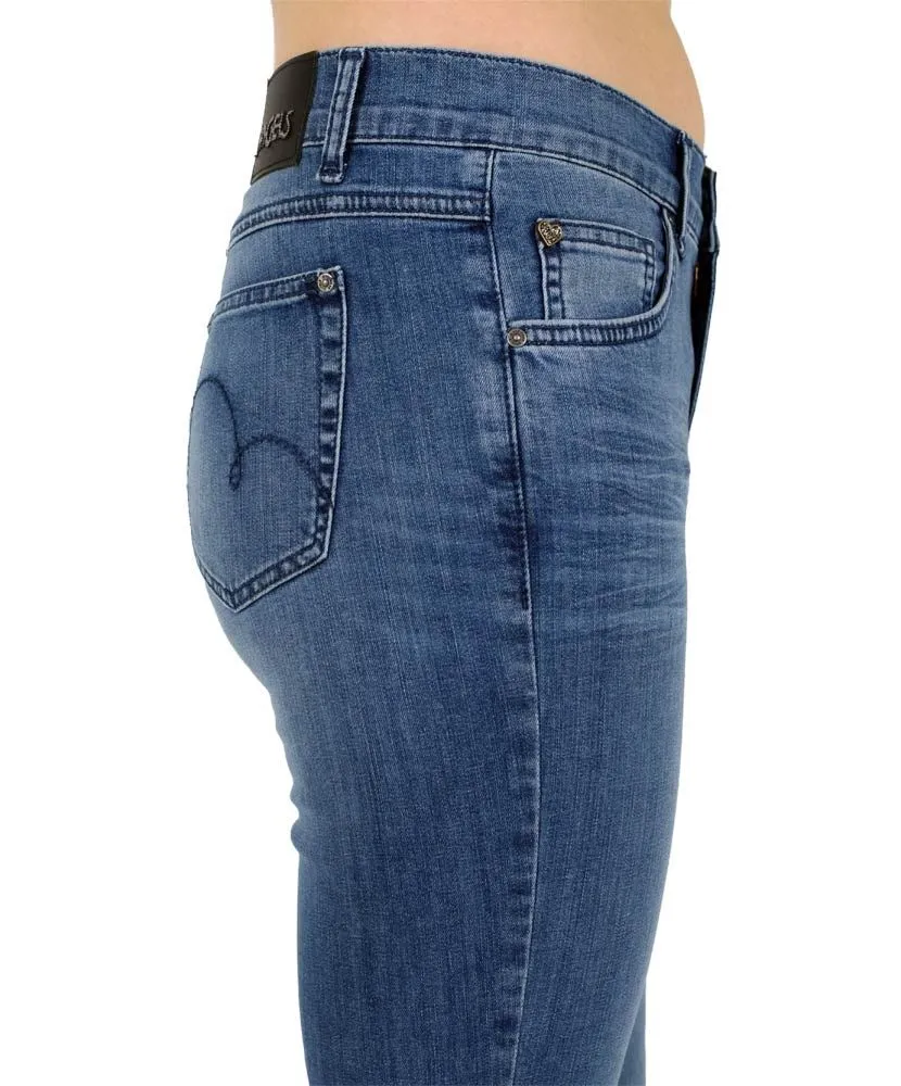 Angels Dolly Jeans Straight Leg in Superstone