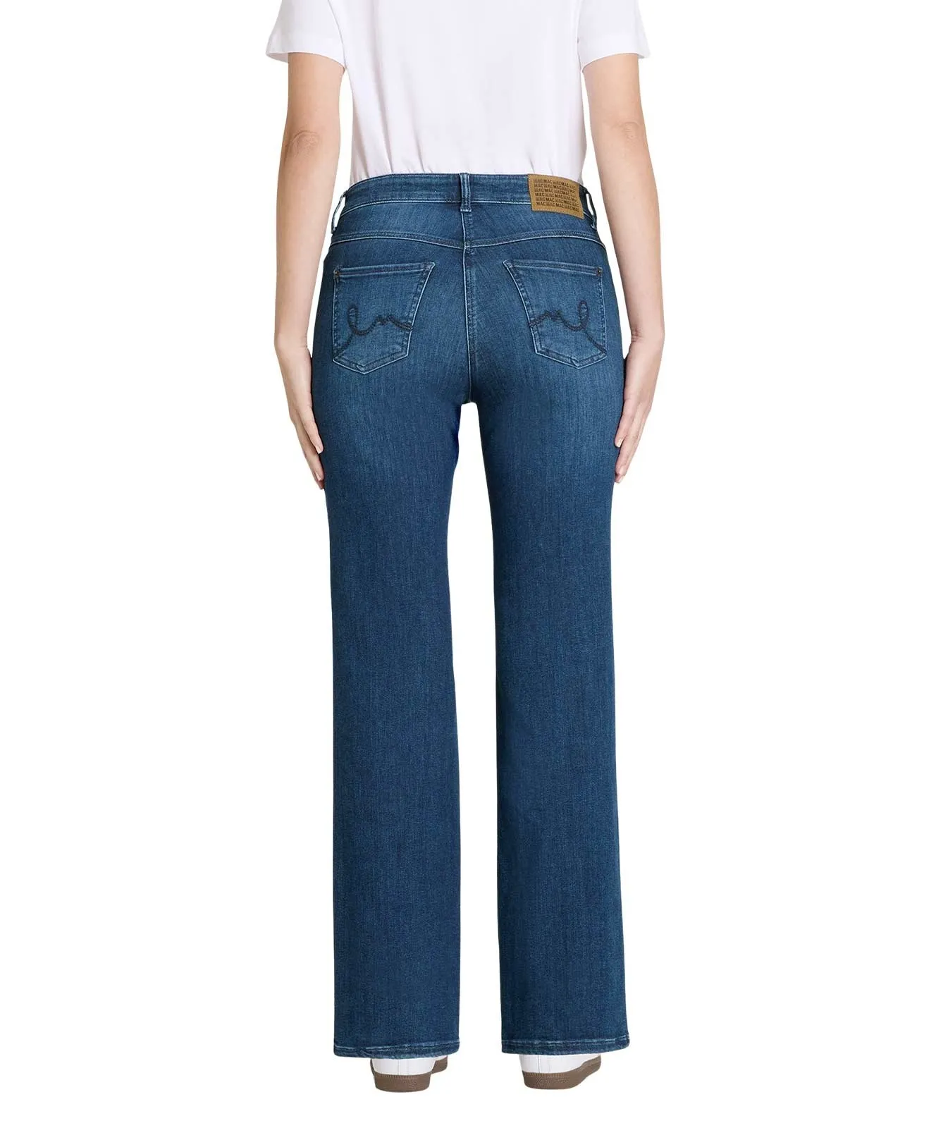 Damen Jeans Laura von MAC in Trendy Vintage Blue