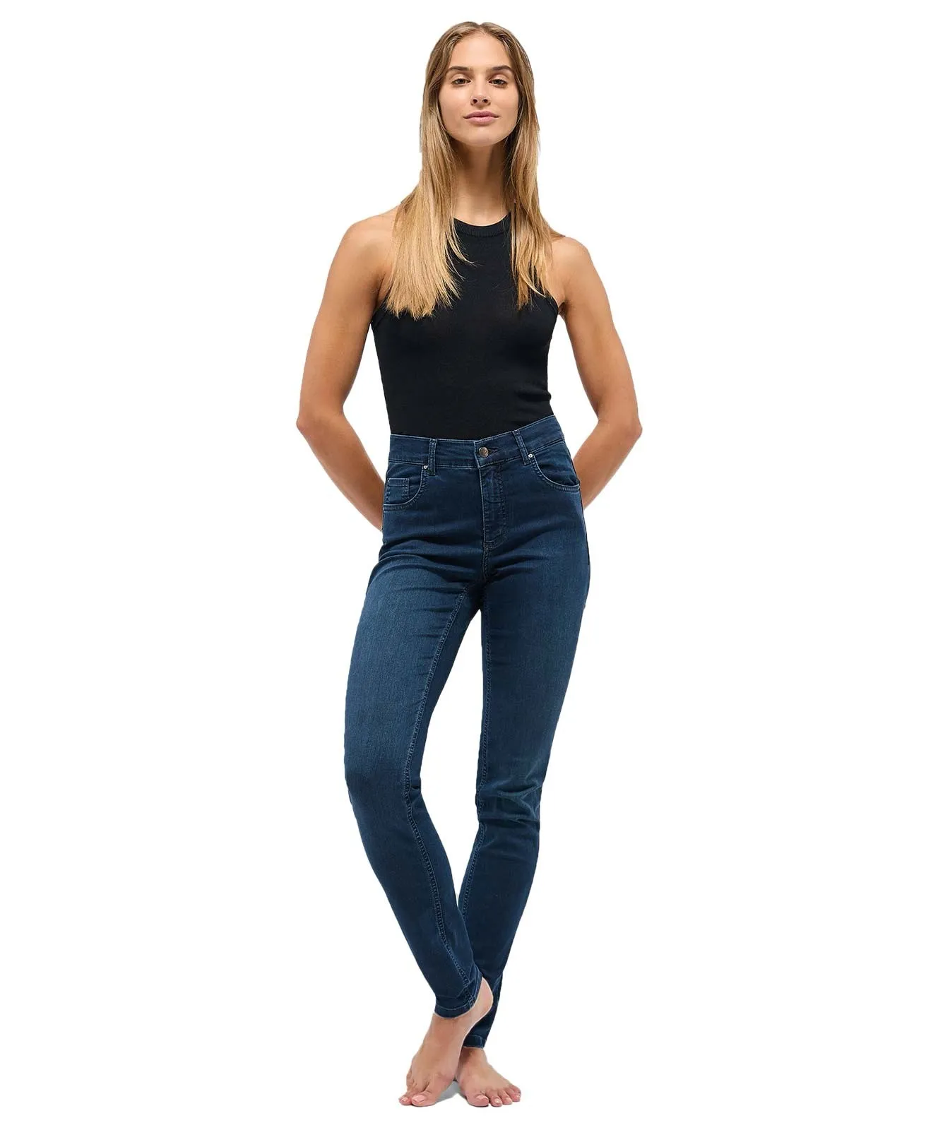 Damen Jeans Skinny von Angels in Blue Blue Used