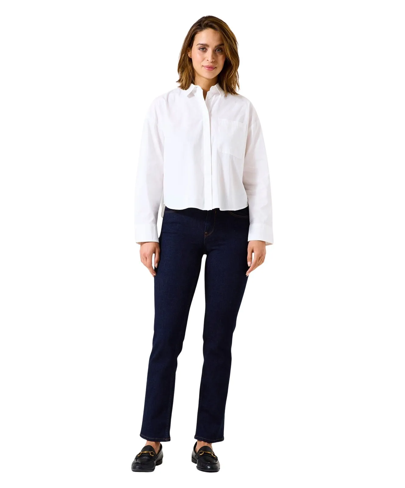 Damen Jeans Celia 248 von Garcia in Rinsed