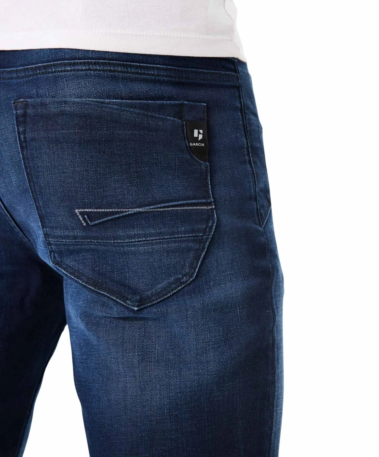 Herren Jeans Rocko Straight von Garcia in Dark Used
