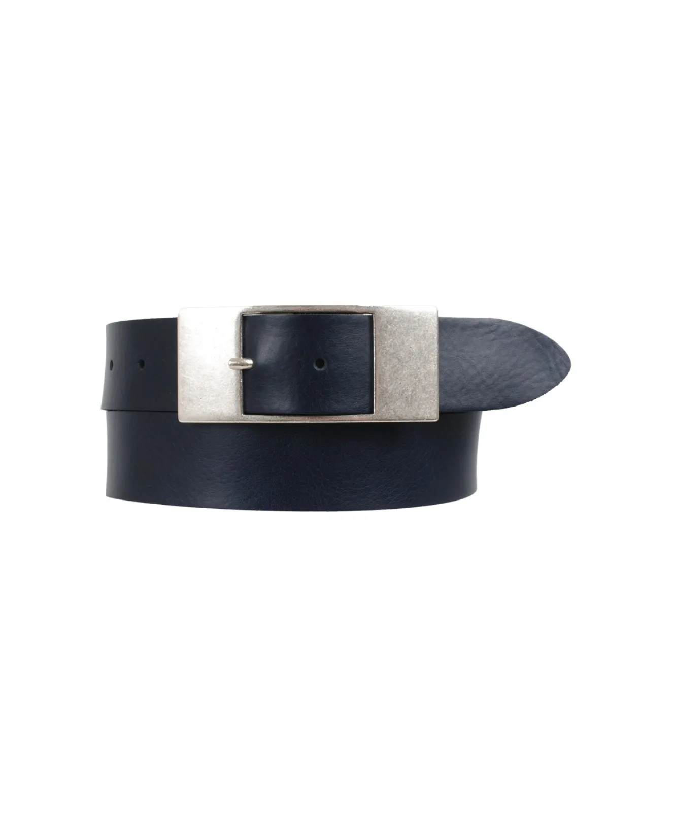 Damen Gürtel 3,5cm Nappaledergürtel von Bernd Götz in Marine