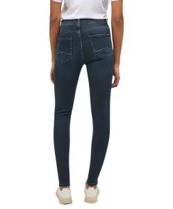 Mustang Georgia Jeans Skinny Fit in dunklem Blauschwarz