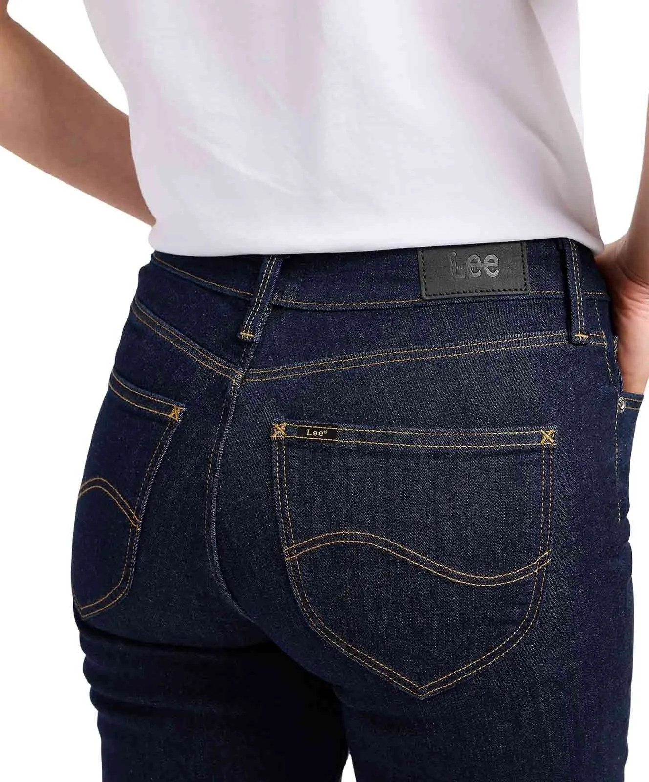 Damen Jeans Marion Straight von Lee in Rinse