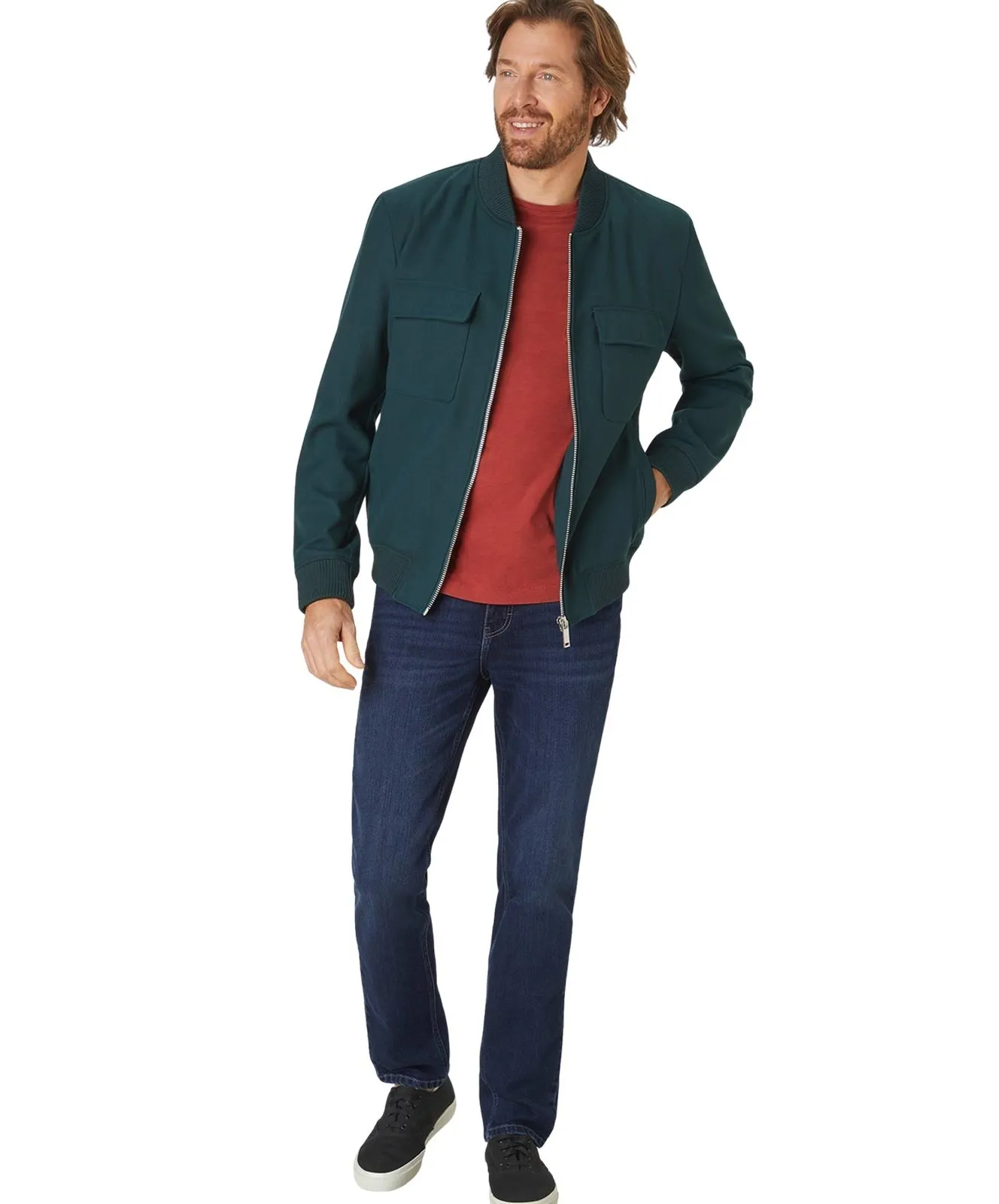 Herren Jeans Ranger Pipe von Paddocks in Blue Black Used