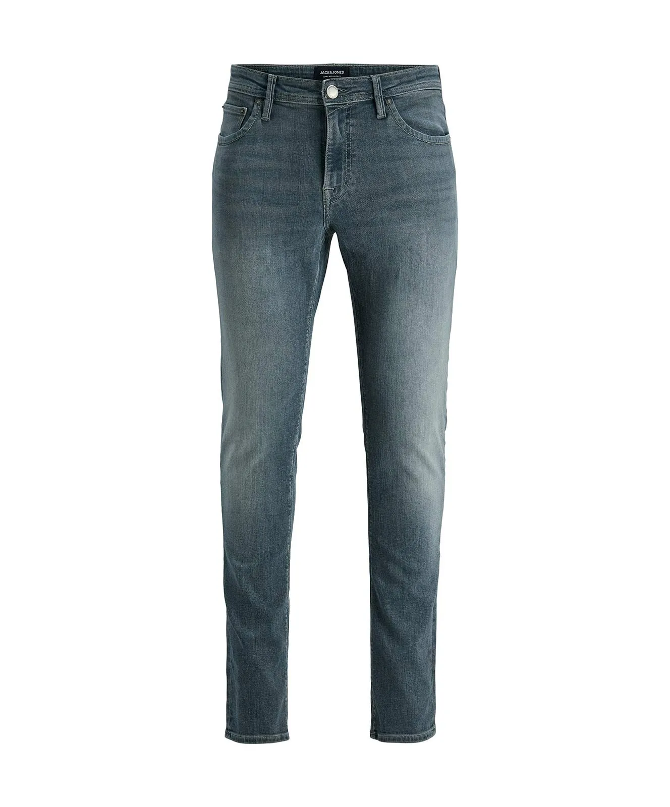 Herren Jeans Glenn Felix von Jack & Jones in Grey Denim