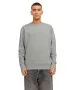 Herren Pullover Star Basic Sweat Crew von Jack & Jones in Ultimate Grey