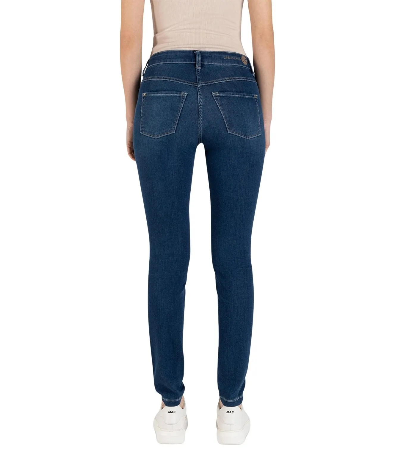 Damen Jeans Dream Skinny von MAC in Mid Blue Authentic Wash