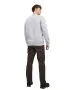 Herren Pullover Star Basic Sweat Crew von Jack & Jones in Light Grey Melange