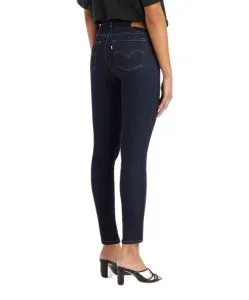 Levi's 711 Skinny Jeans mit 2-Knopf Bund in Rinsewash
