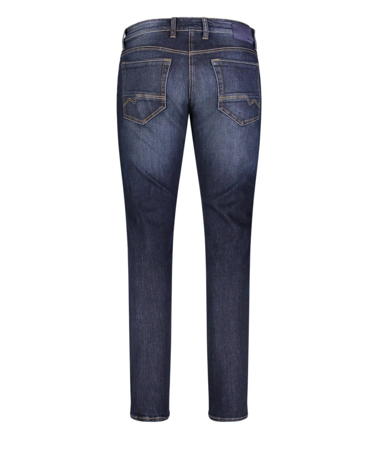 Herren Jeans Arne Pipe von MAC in Dark Blue Authentic Used 3D Buffies