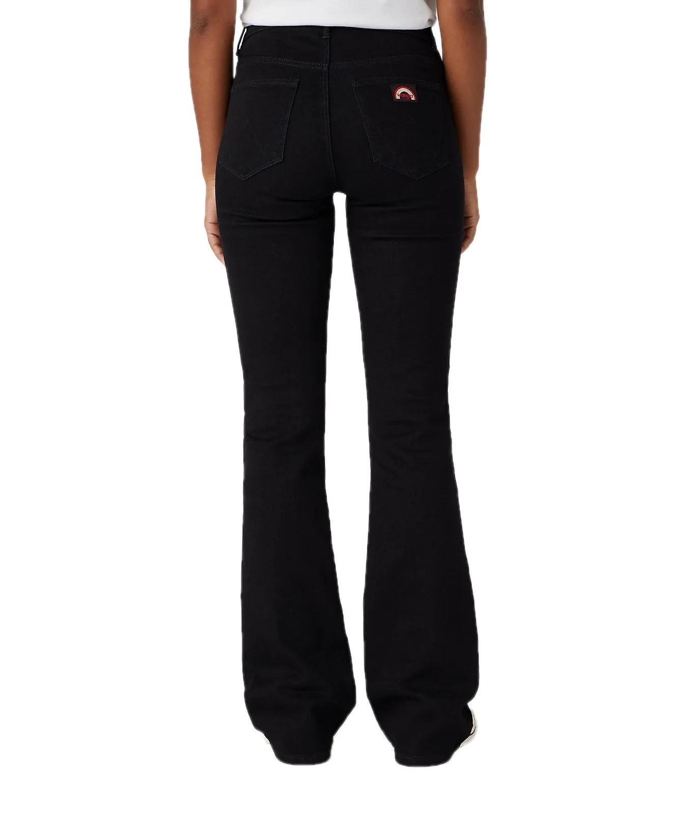 Damen Jeans Flare Retro von Wrangler in Black