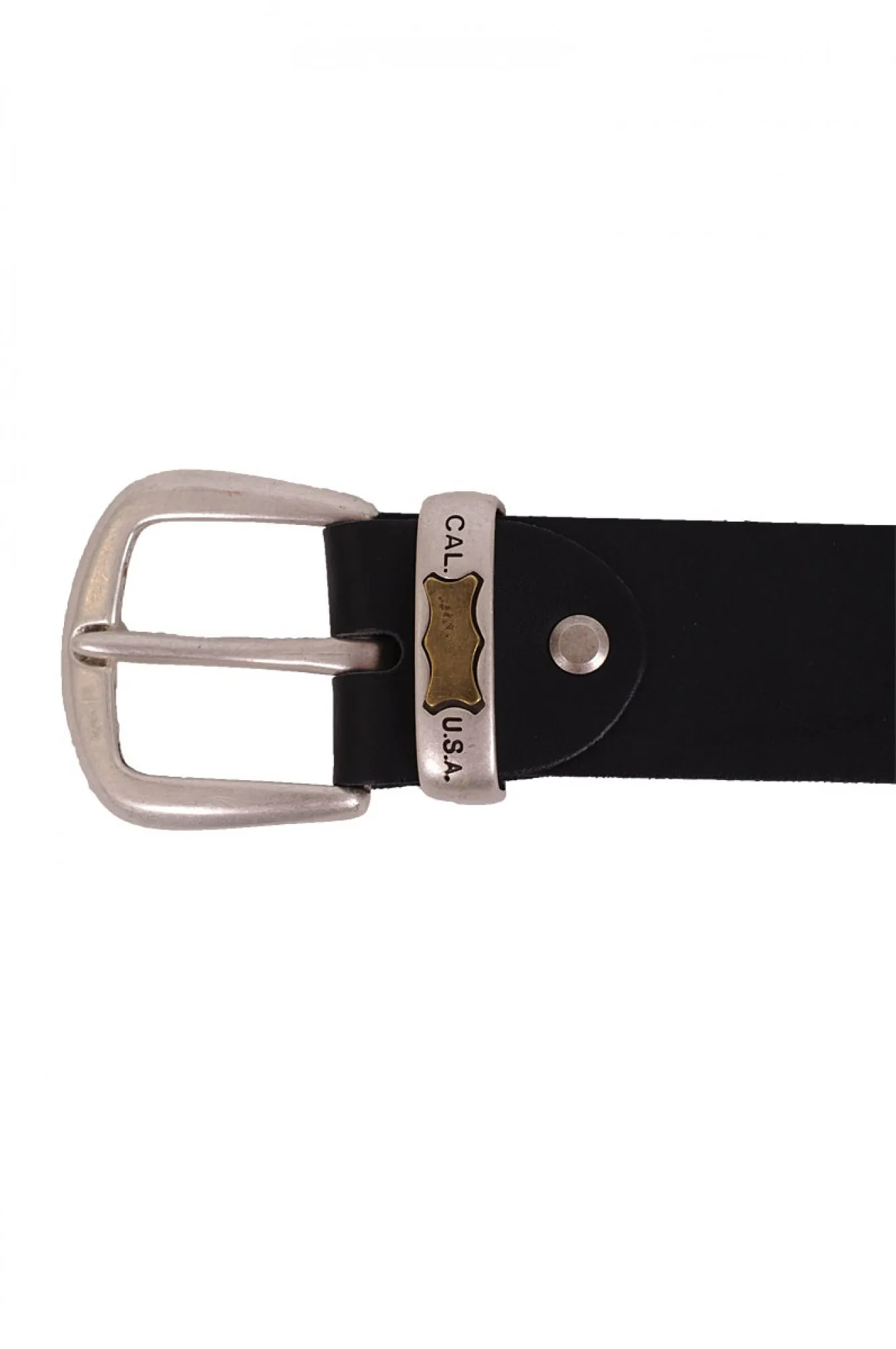 Herren Gürtel 4cm Pull-Up Ledergürtel USA von Bernd Götz in Schwarz