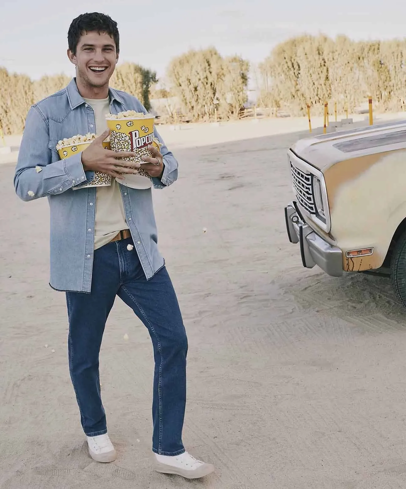 Herren Jeans Greensboro von Wrangler in The Stone Ride