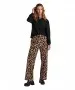 Damen Hose Gurla von Pieces in Black LEO